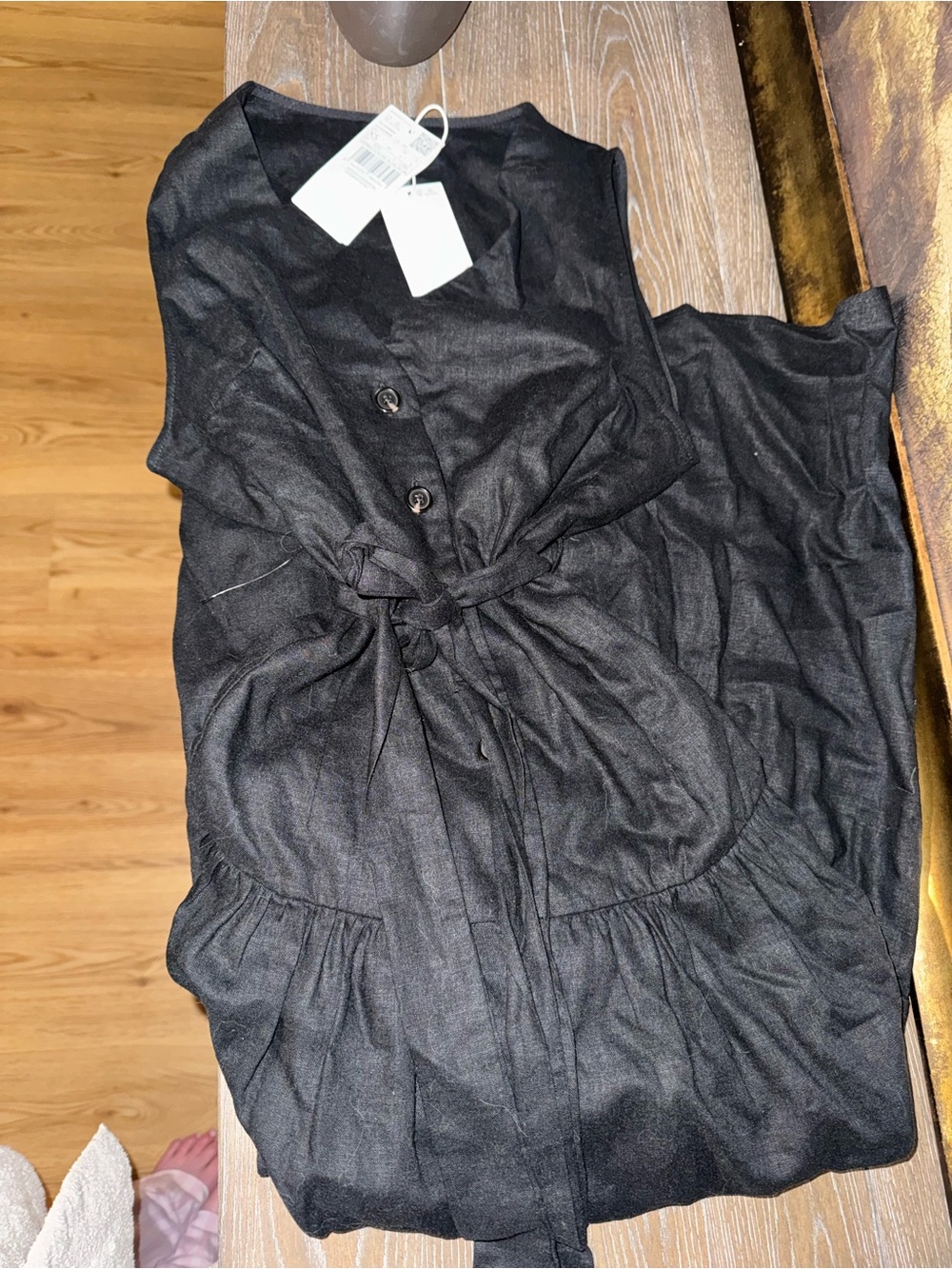 Mango tie front dress - Picture 3 of 4